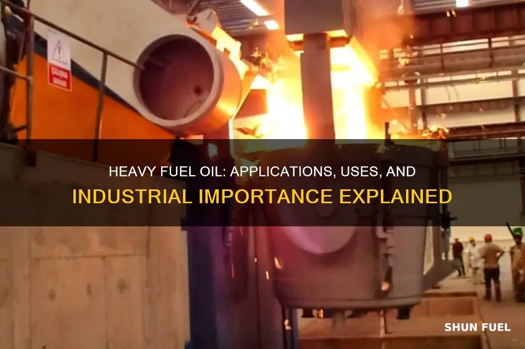 what is heavy fuel oil used for