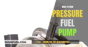 Understanding High-Pressure Fuel Pumps: Their Role and Functionality