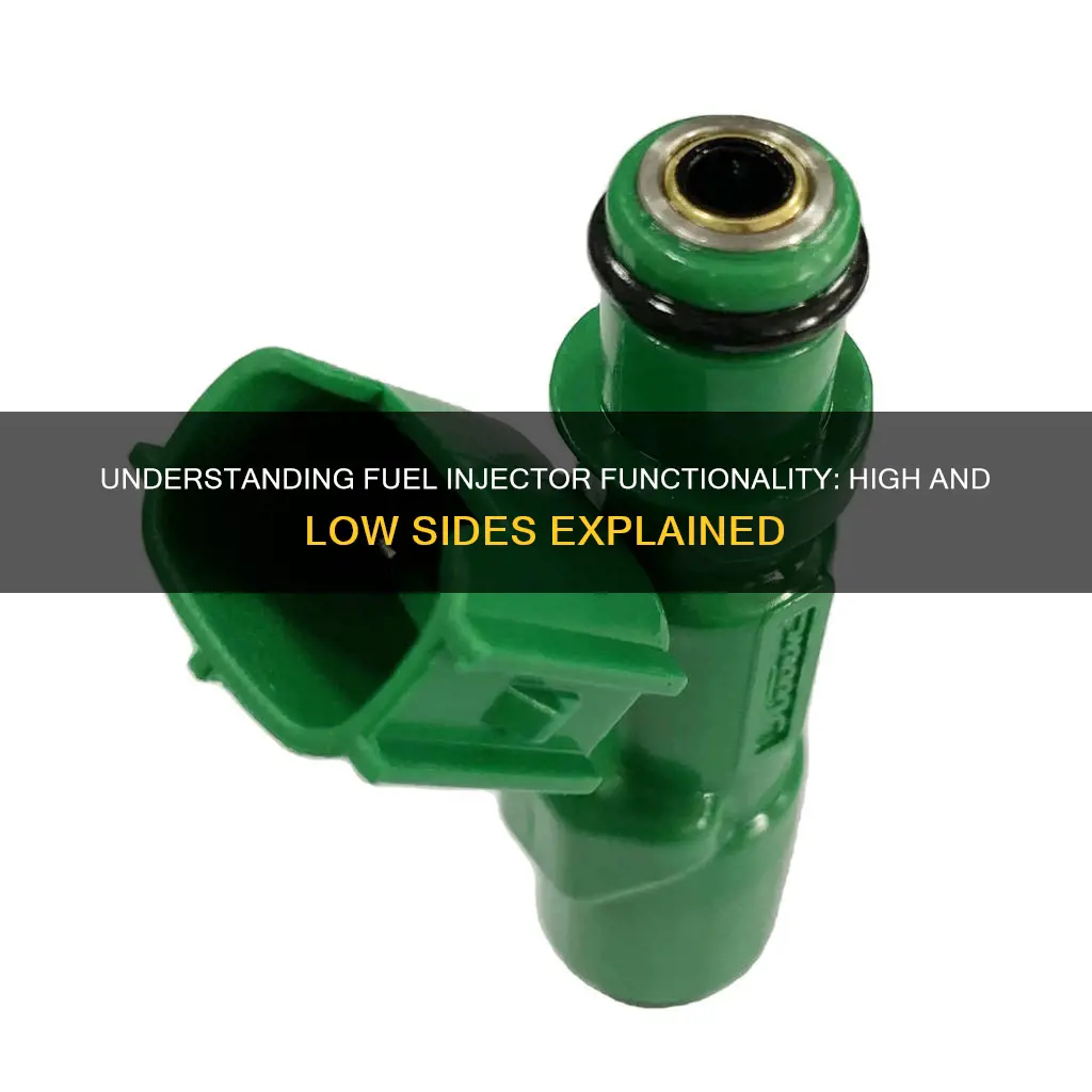 what is high side low side of a fuel injector