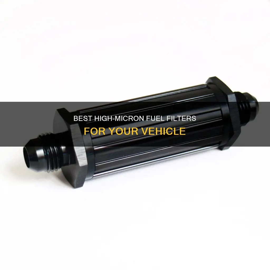 what is highest micron fuel filter i can buy