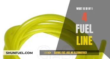Understanding the Standard ID for 1/4 Inch Fuel Lines