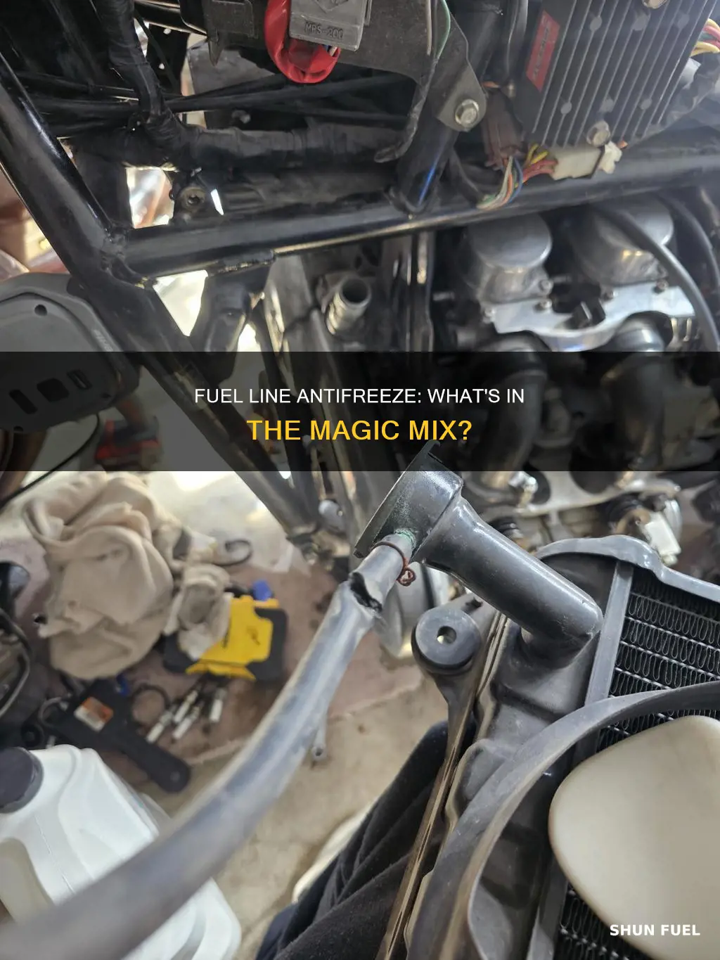 what is in fuel line antifreeze