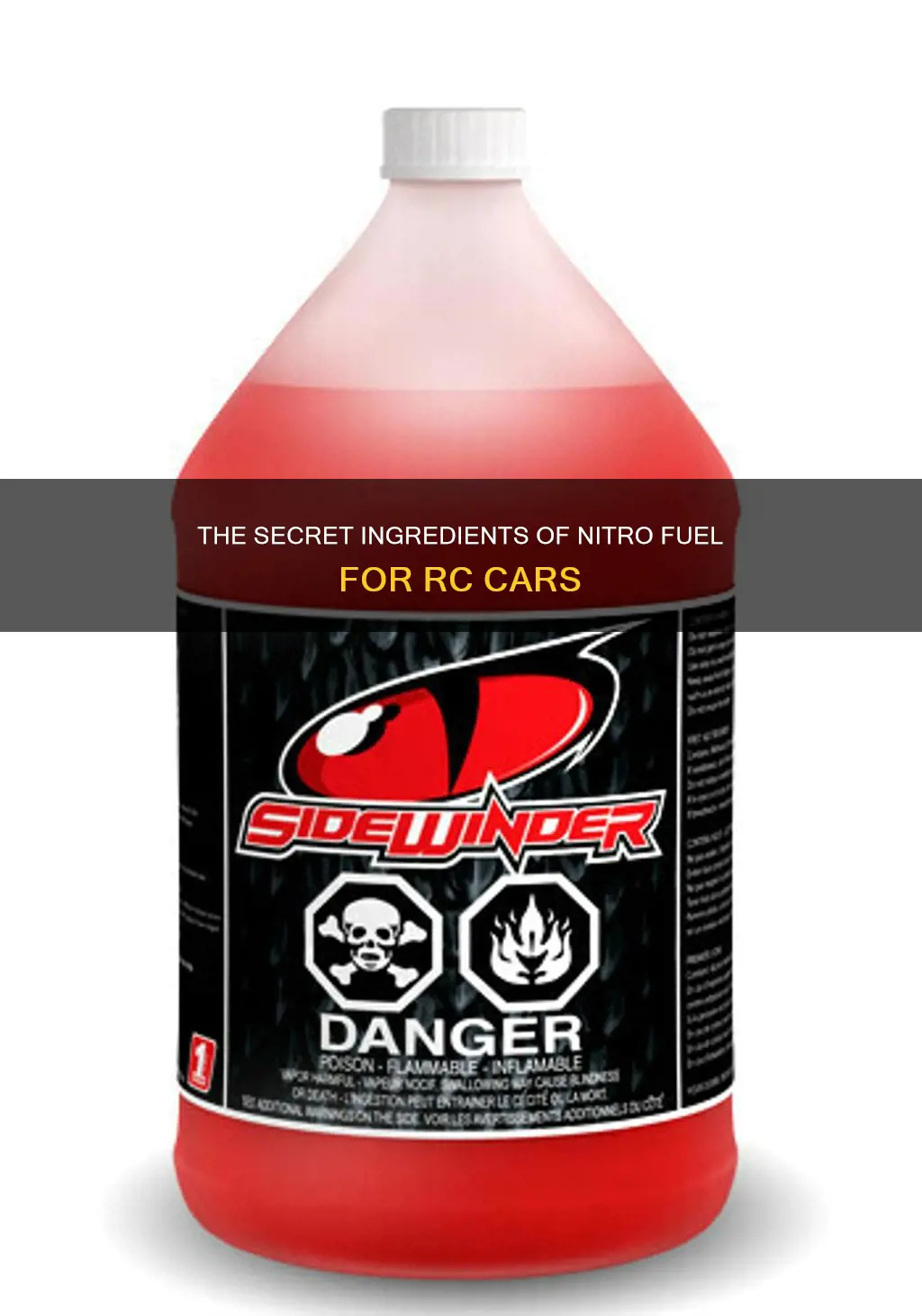 what is in nitro fuel for rc cars