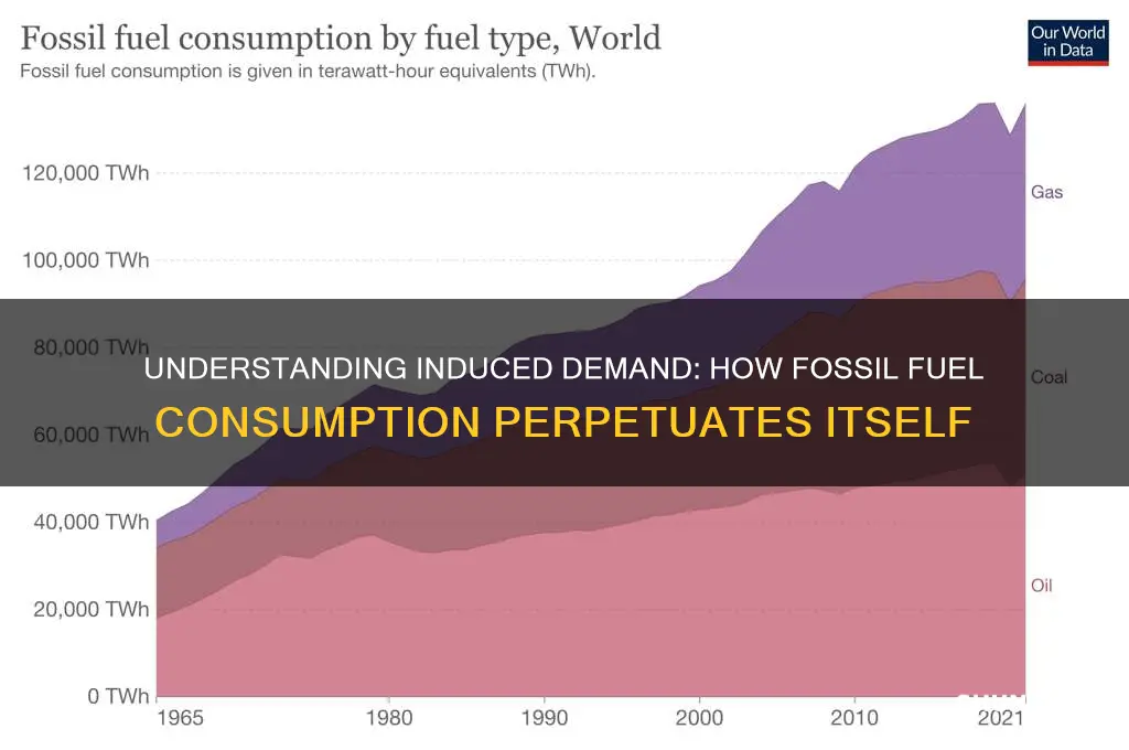 what is induced demand for fossil fuels
