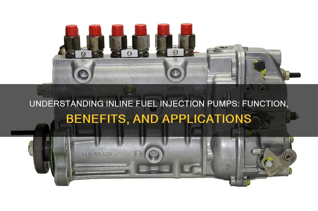 what is inline fuel injection pump