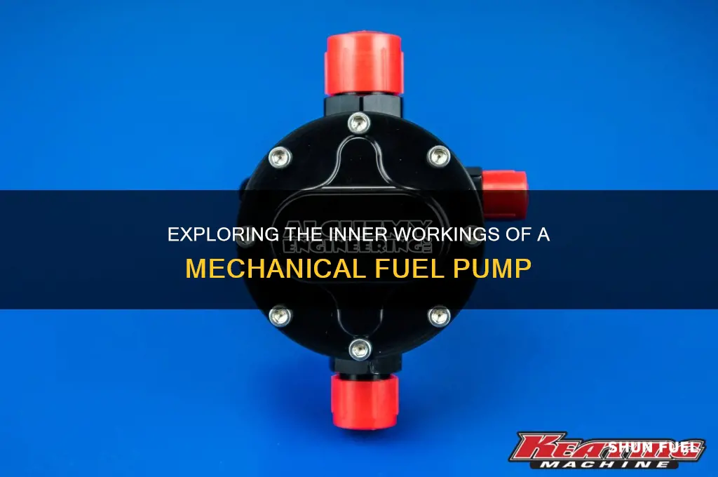 what is inside a mecanical fuel pump