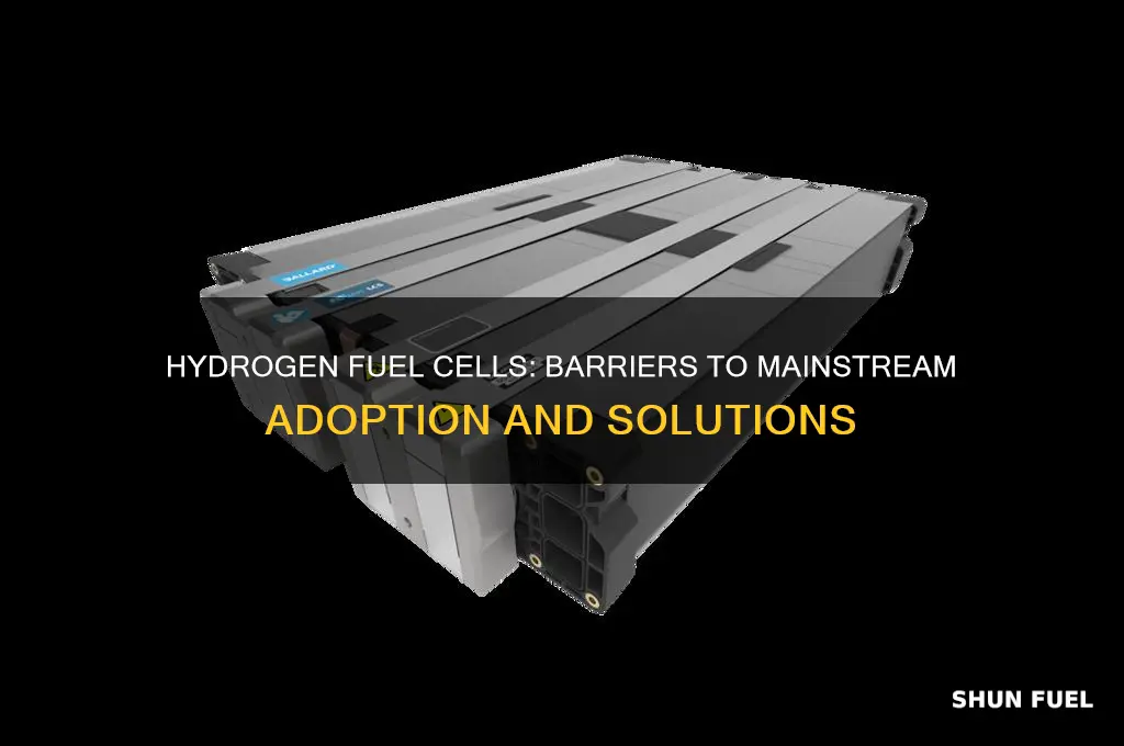 what is keeping hydrogen fuel cells from widespread use