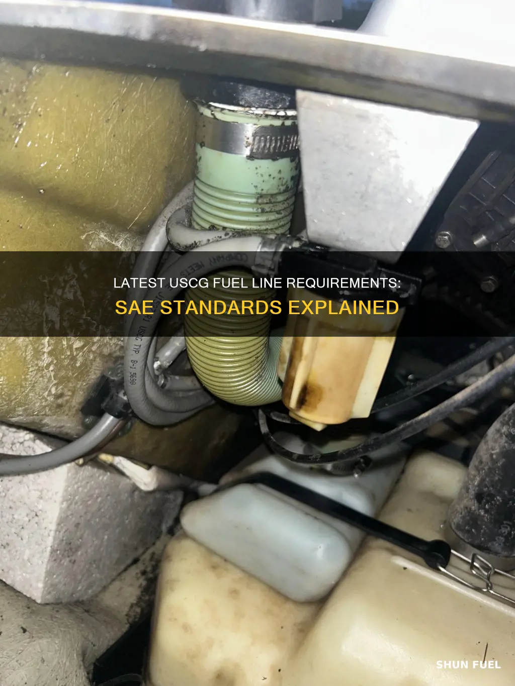 what is latest uscg fuel line sae