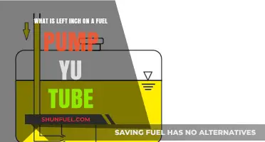 Understanding the Left Inch on a Fuel Pump: A YouTube Guide