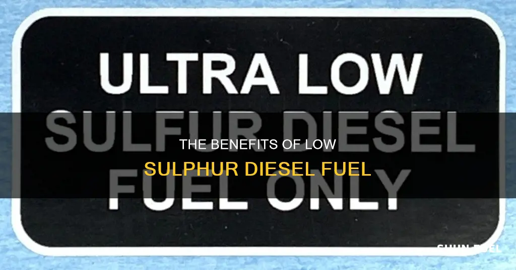 what is low sulphur diesel fuel
