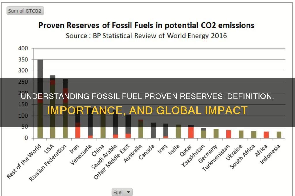 what is meant by fossil fuel proven reserves