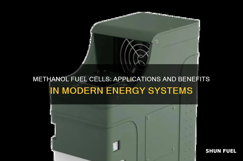 what is methanol fuel cell used for
