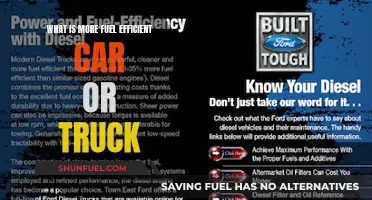 Cars vs Trucks: Which Vehicle is More Fuel Efficient?