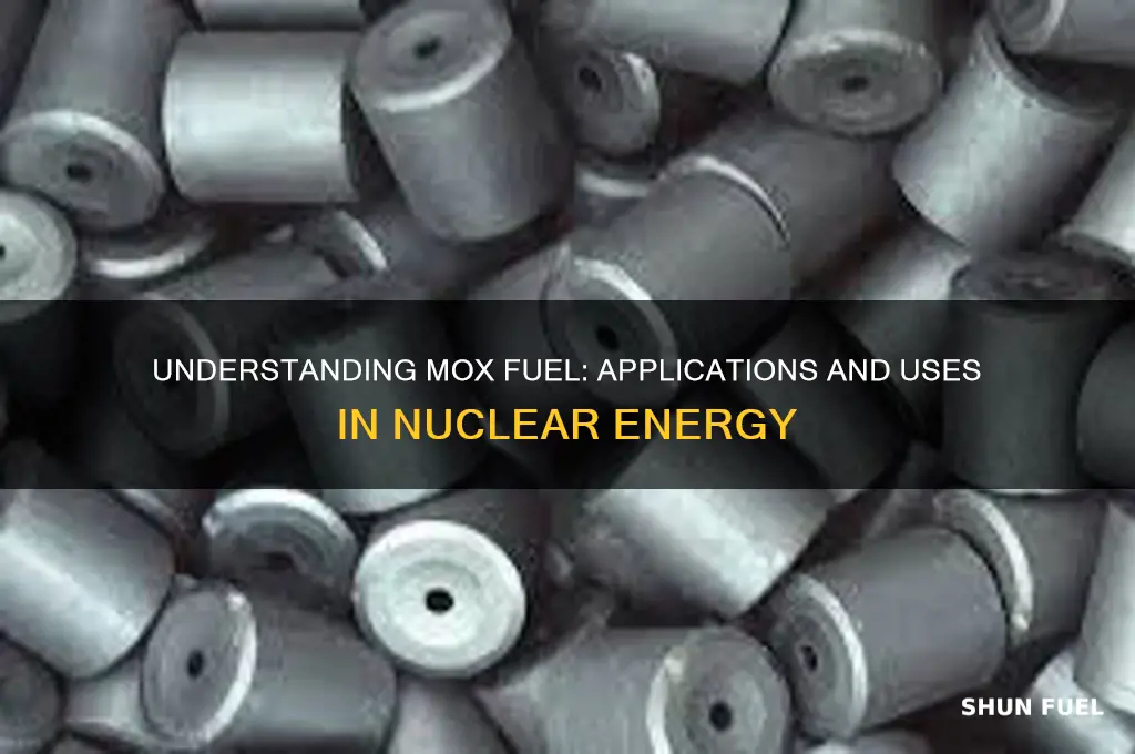 what is mox fuel used for