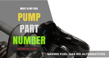 How to Identify Your Vehicle's Correct Fuel Pump Part Number