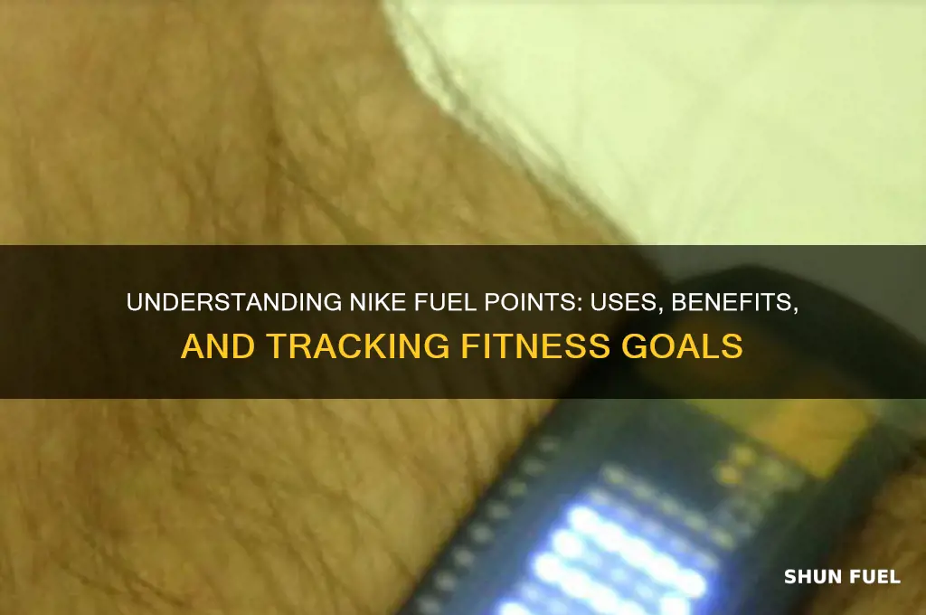 what is nike fuel points used for