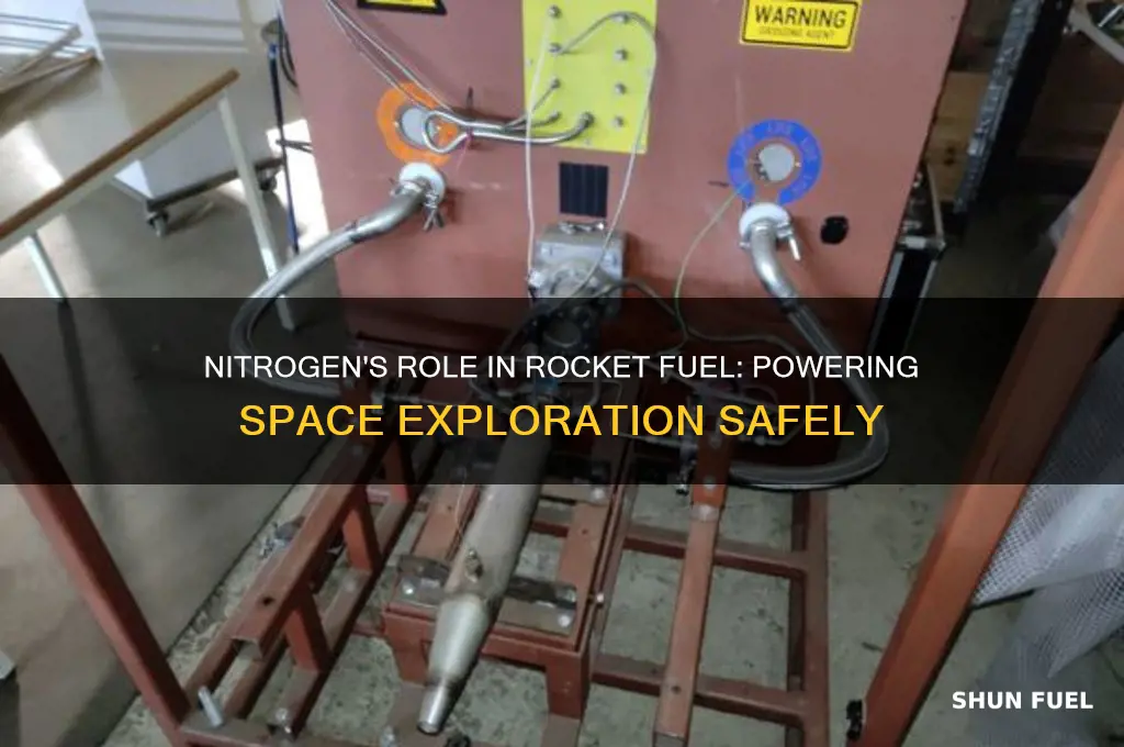what is nitrogen used in rocket fuel