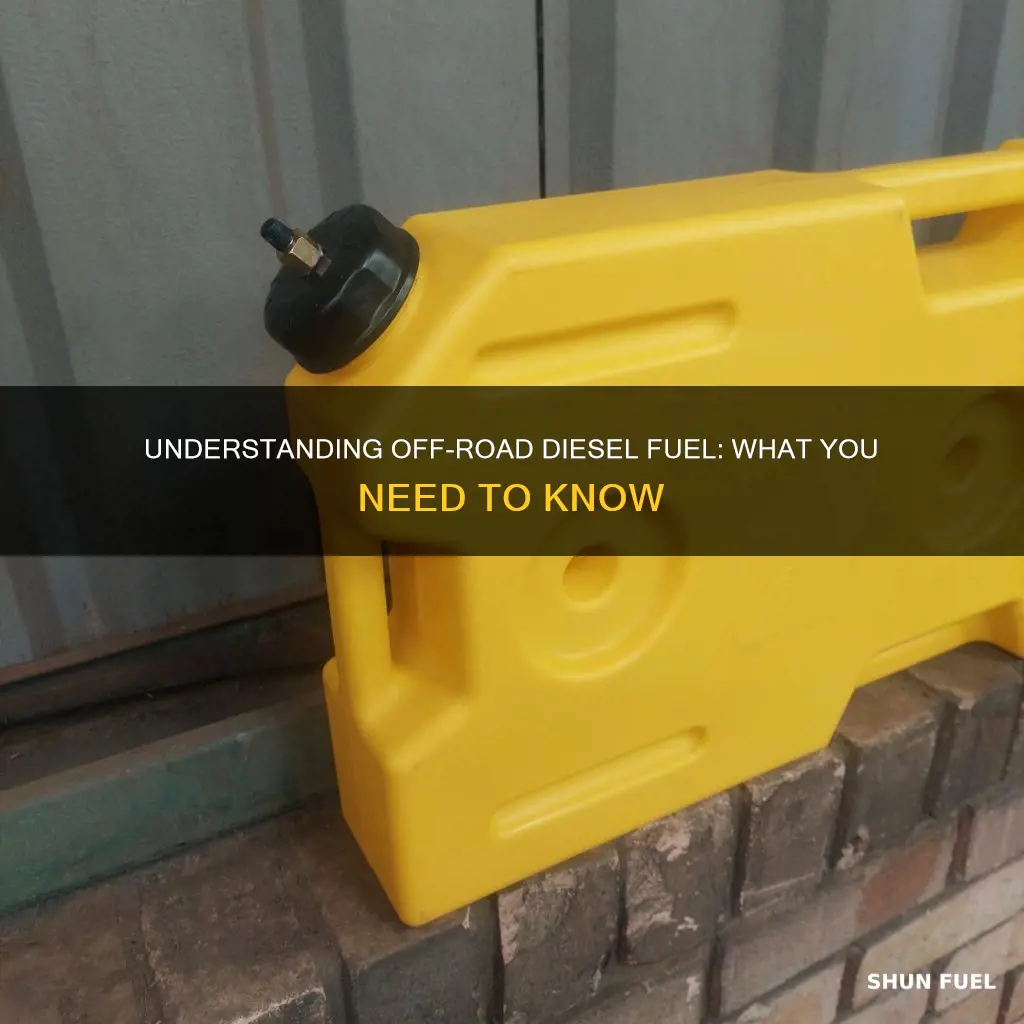 what is off road diesel fuel