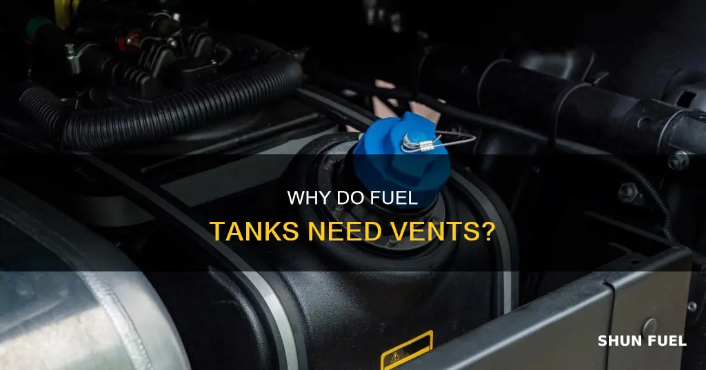 what is one purpose of a fuel tank vent