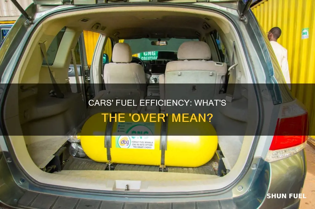 what is over on cars meaning fuel
