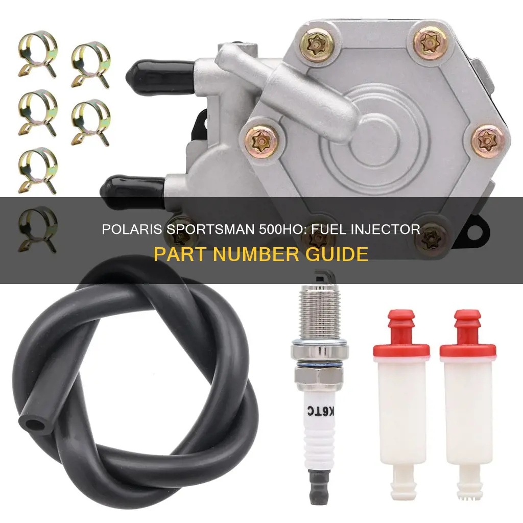 what is part number for polaris sportsman 500ho fuel injector