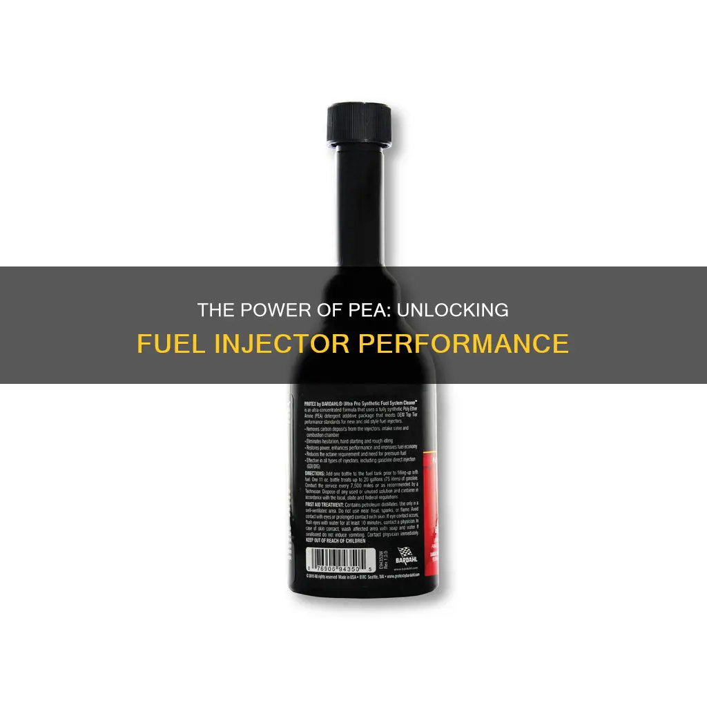 what is pea in fuel injector cleaner