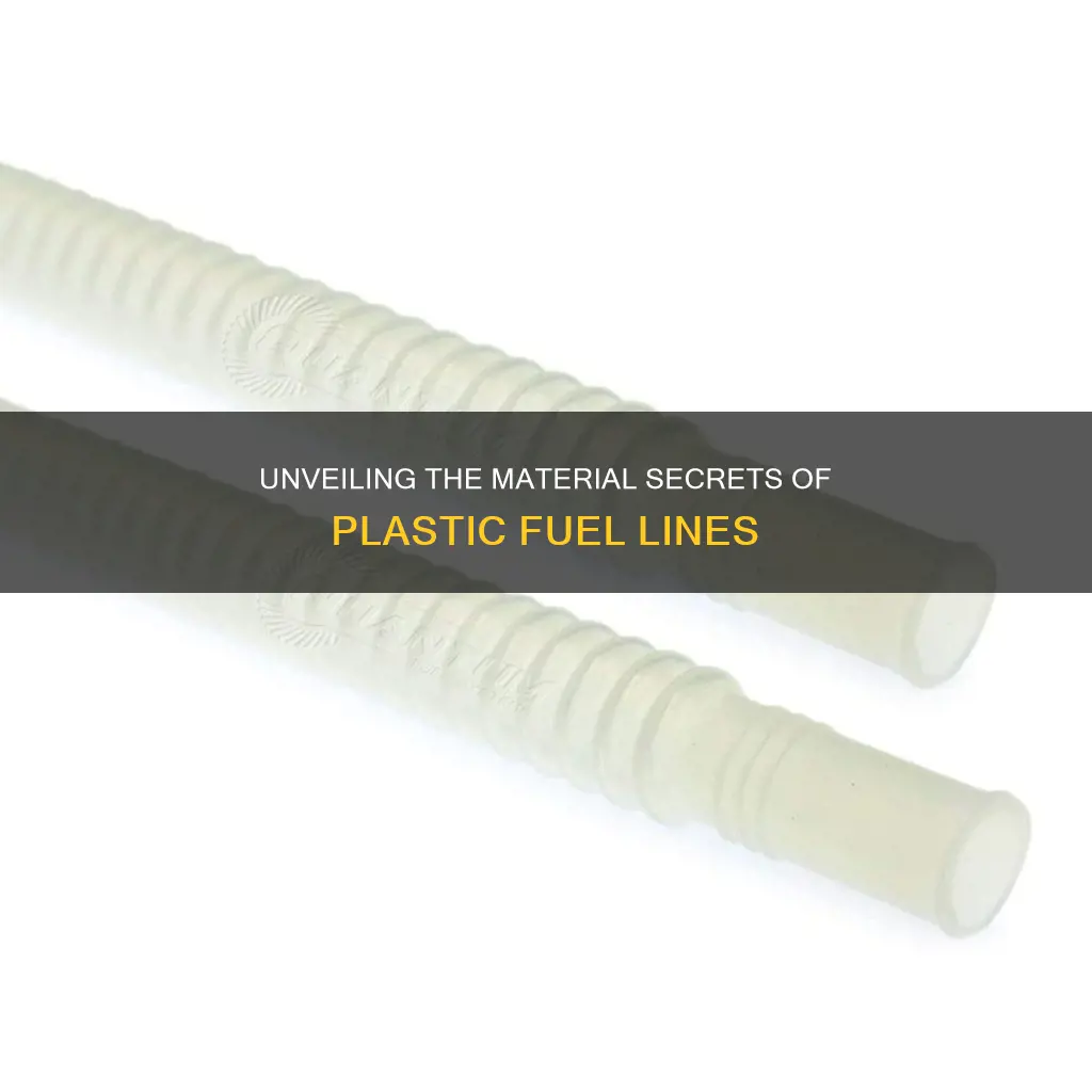 what is plastic fuel lines made of