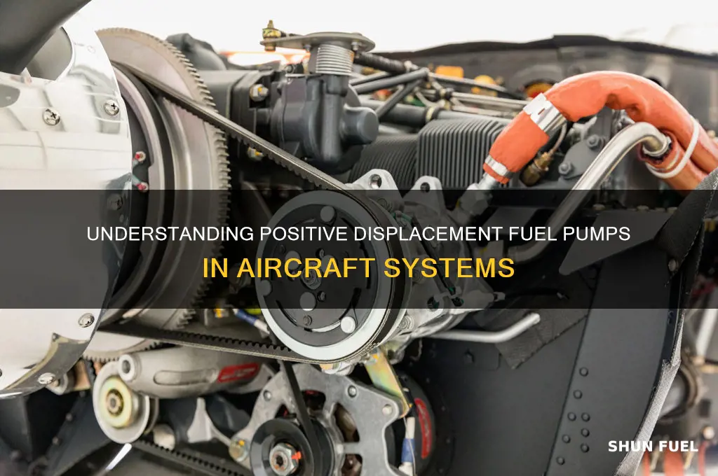 what is positive displacement fuel pumps on aircraft