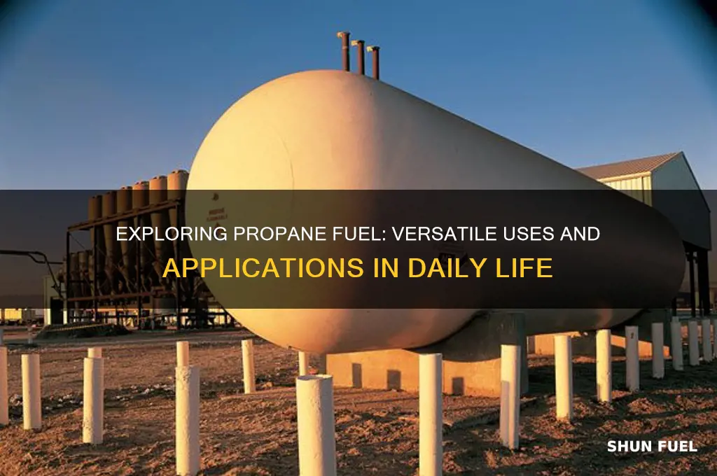 what is propane fuel used for
