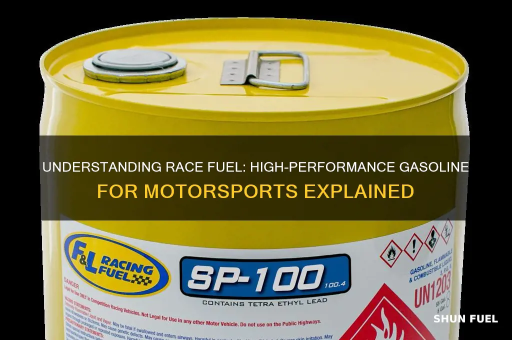 what is race fuel