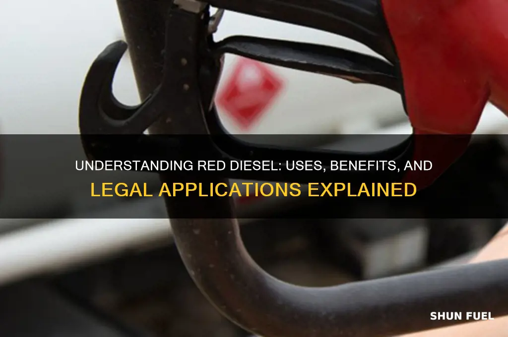 what is red fuel used for