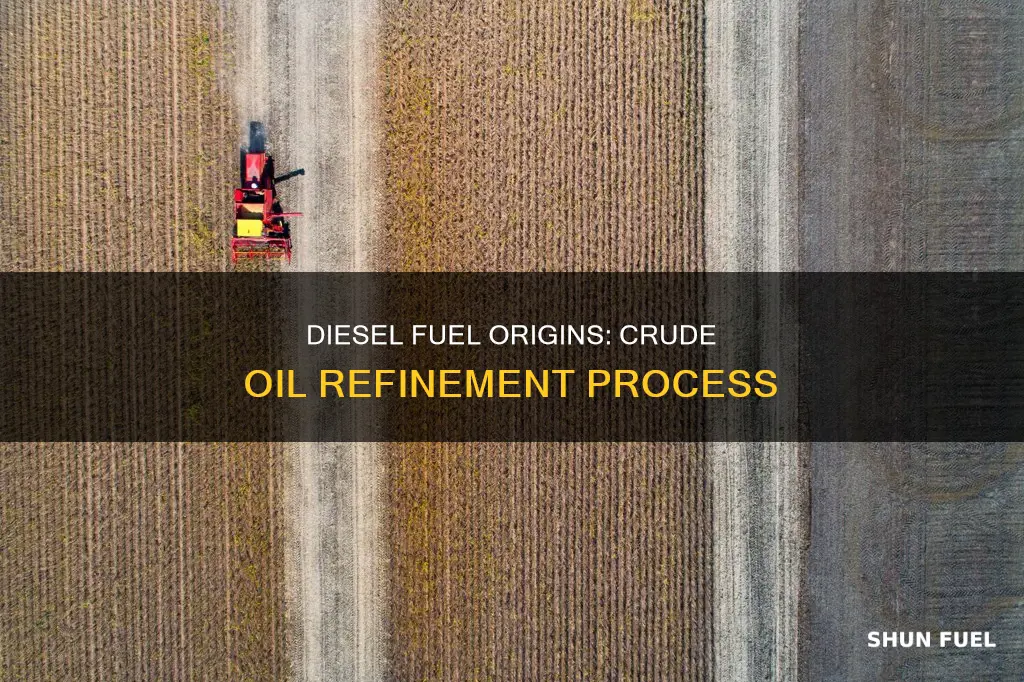 what is regular diesel fuel made from