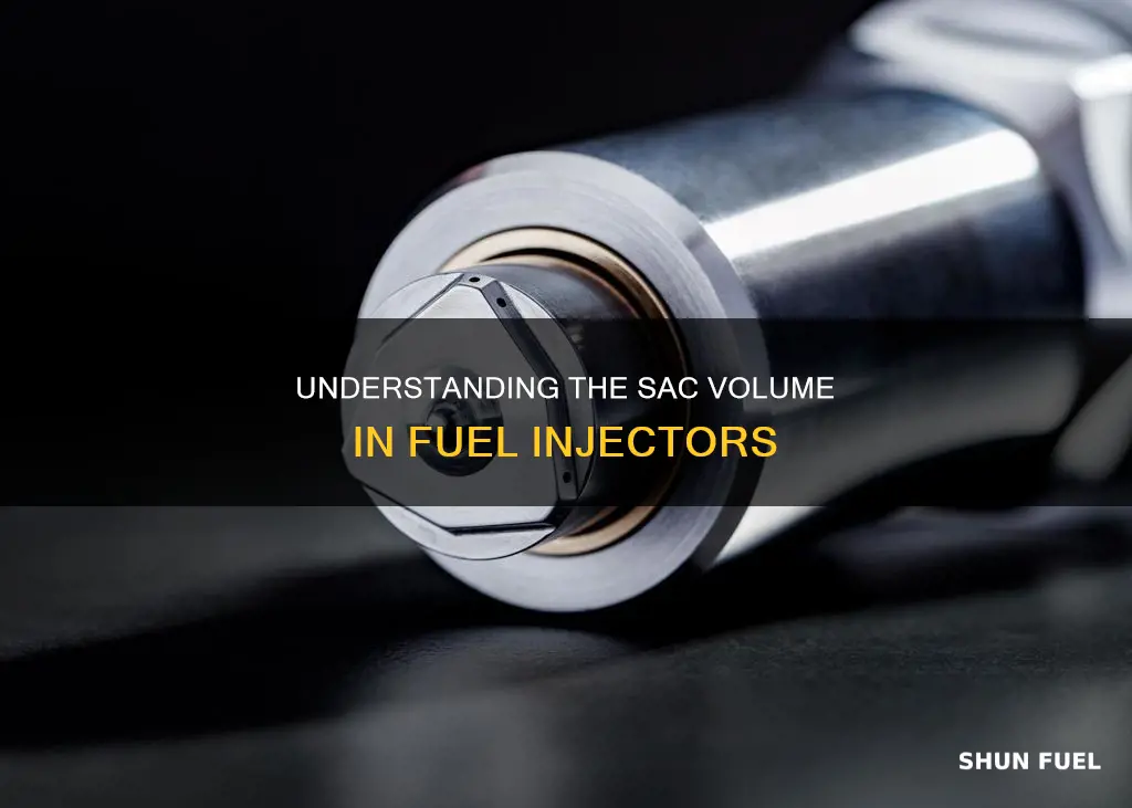 what is sac volume in fuel injector