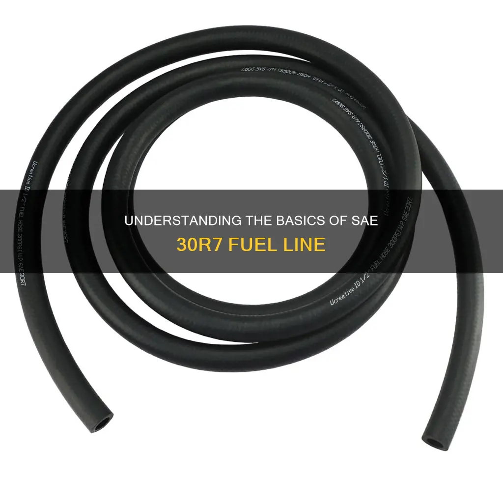 what is sae 30r7 fuel line