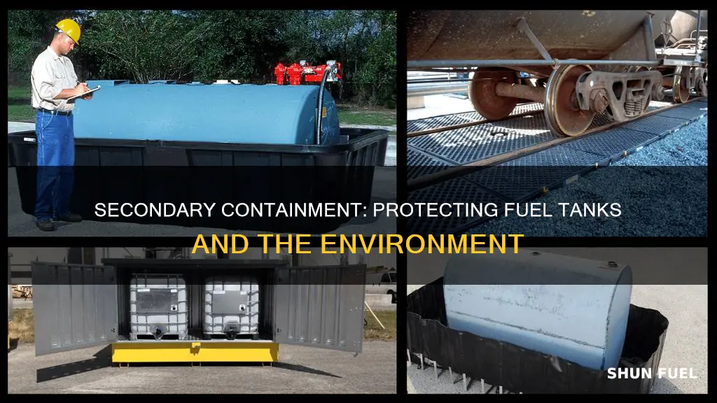 what is secondary containment for above ground fuel tanks