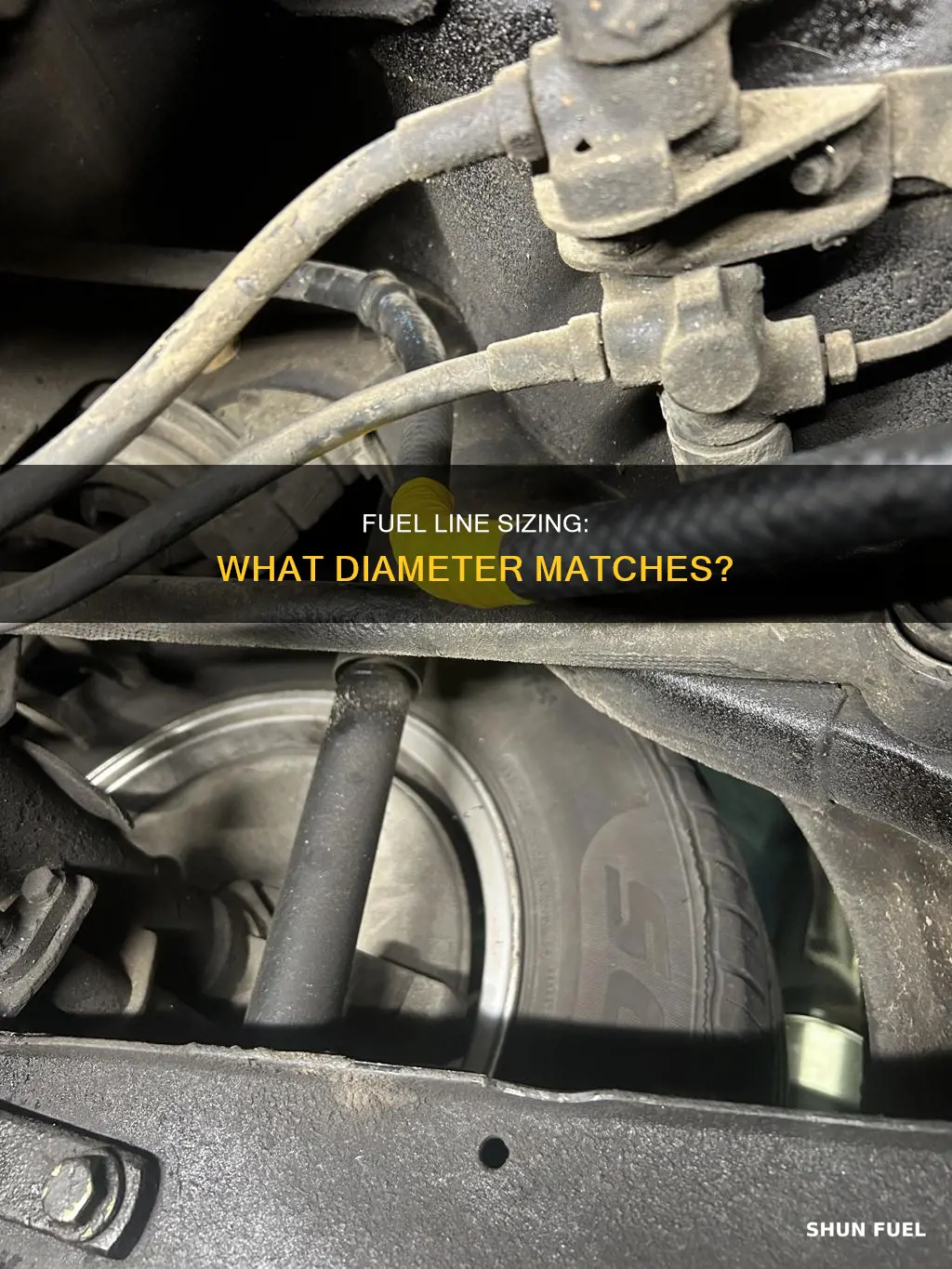 what is size fuel line equal to