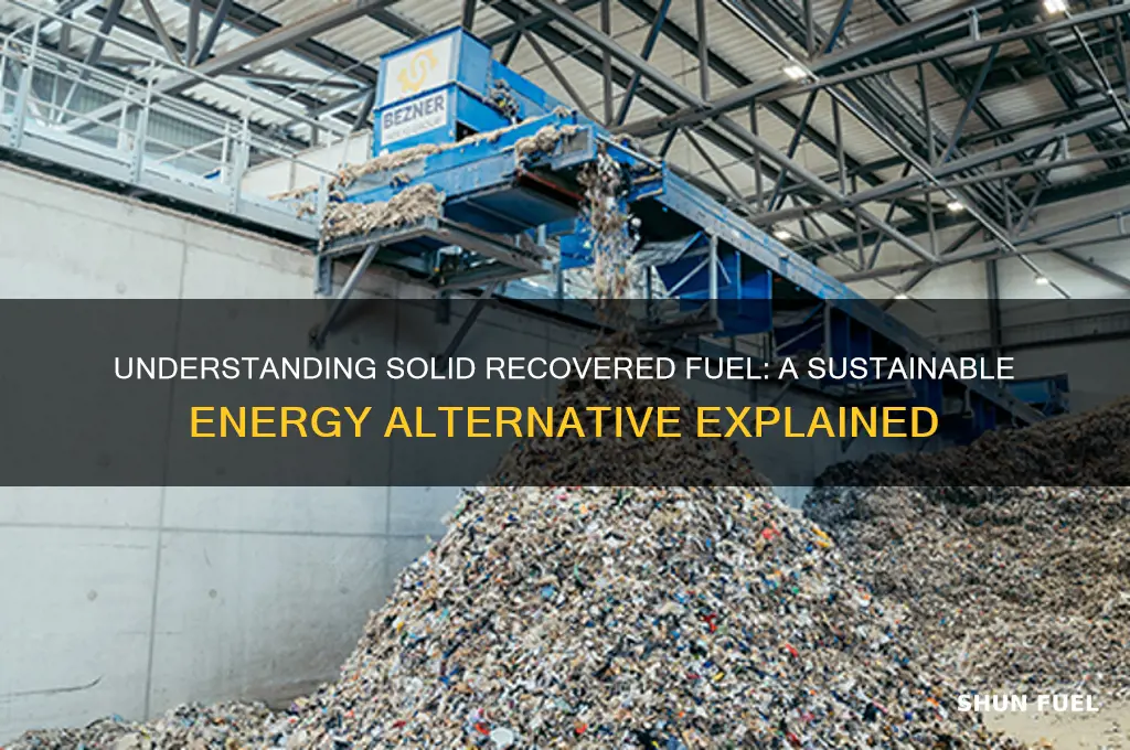 what is solid recovered fuel