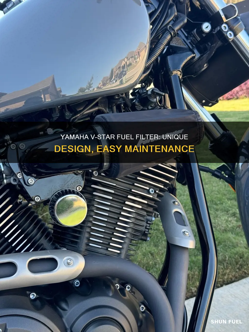 what is special about the yamaha vstar fuel filter