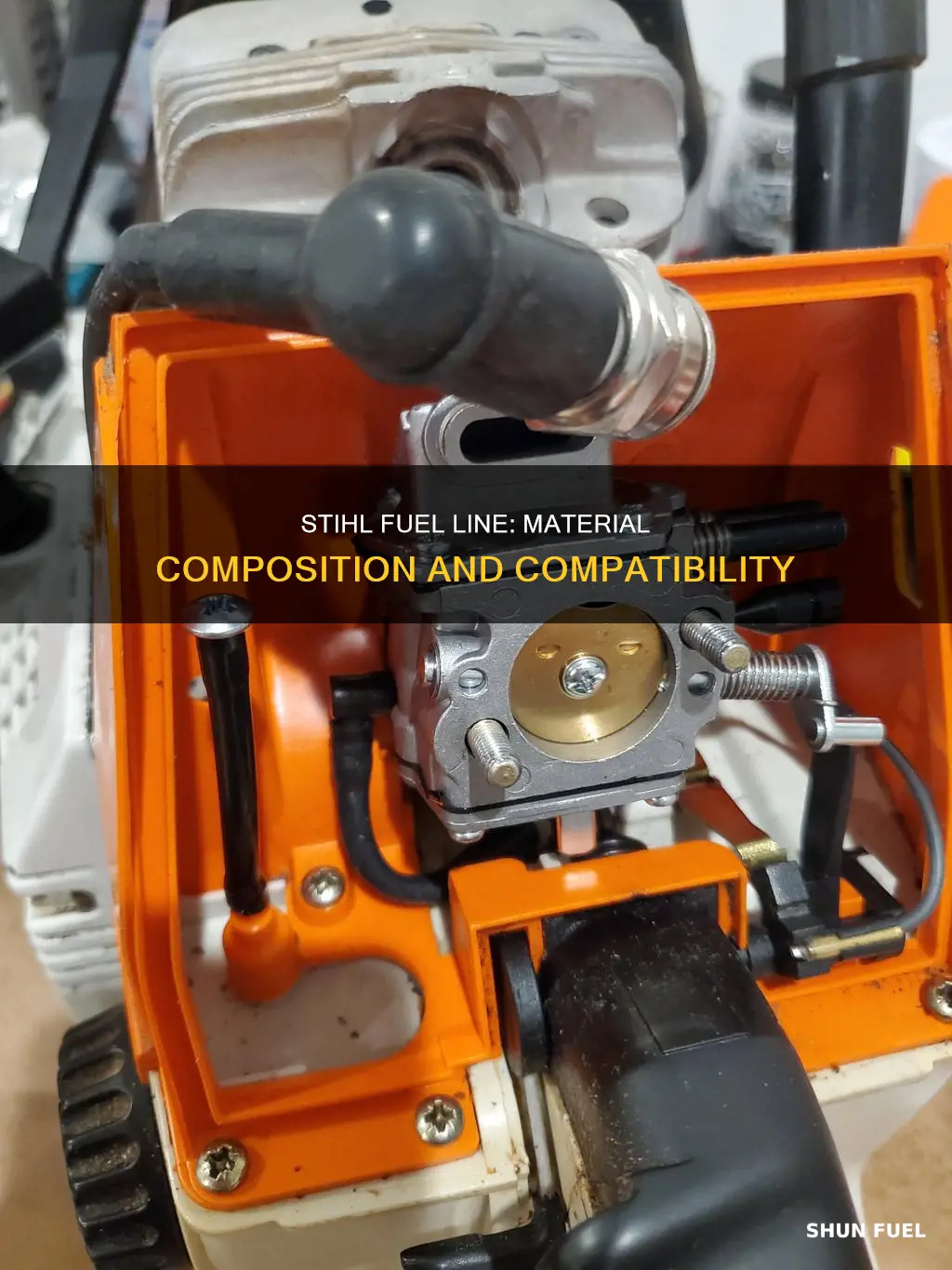 what is stihl fuel line made of