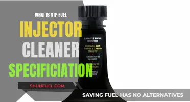 STP Fuel Injector Cleaner: Specifications and Benefits