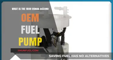 Understanding the 1999 Honda Accord OEM Fuel Pump: A Comprehensive Guide