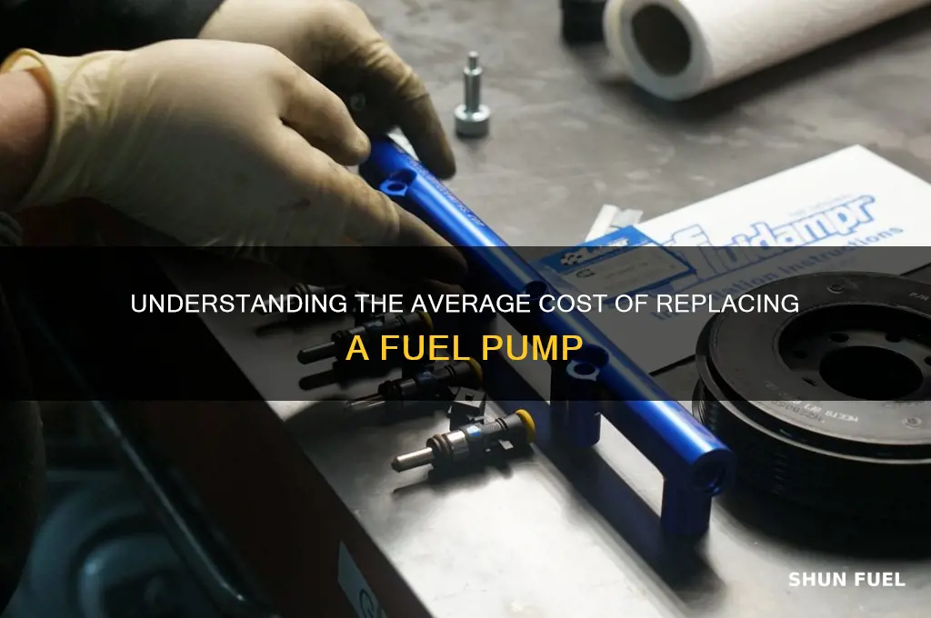 what is the average cost for a fuel pump
