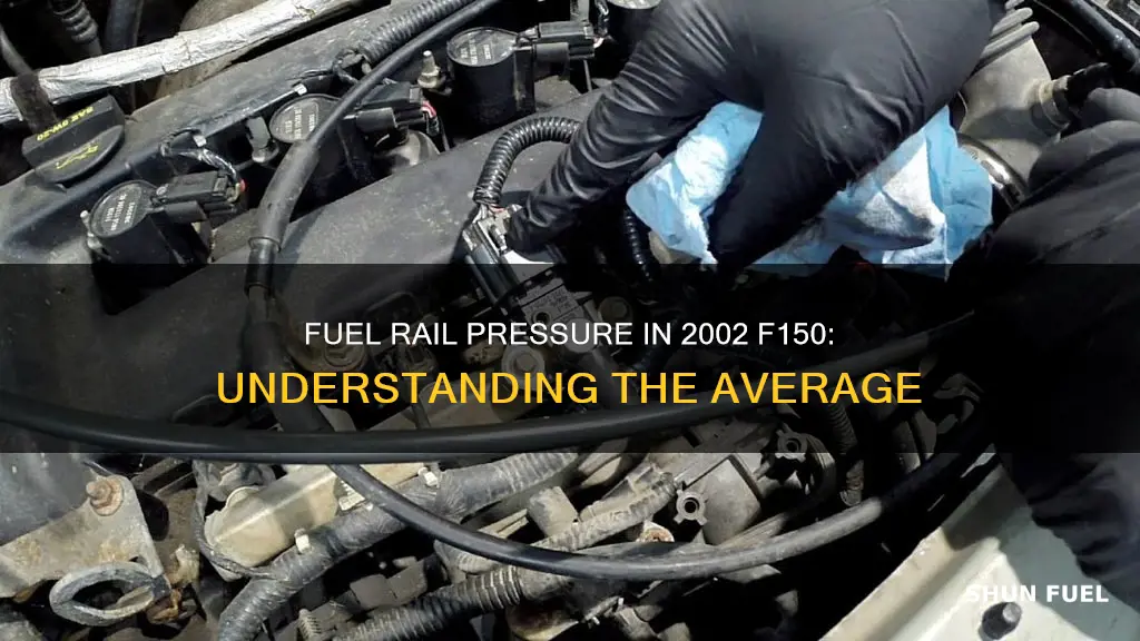 what is the average fuel rail pressure in 2002 f150