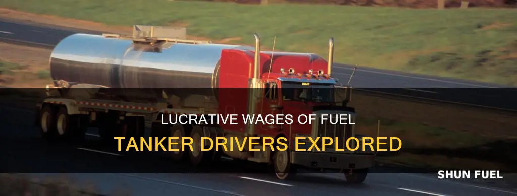 what is the average wage of a fuel tanker driver