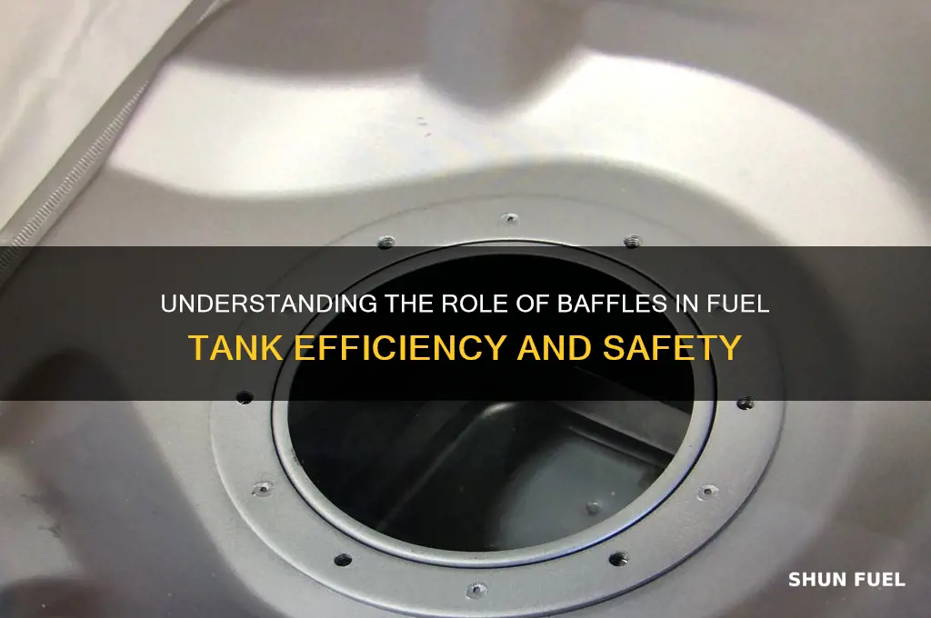 what is the baffle used for inside a fuel tank