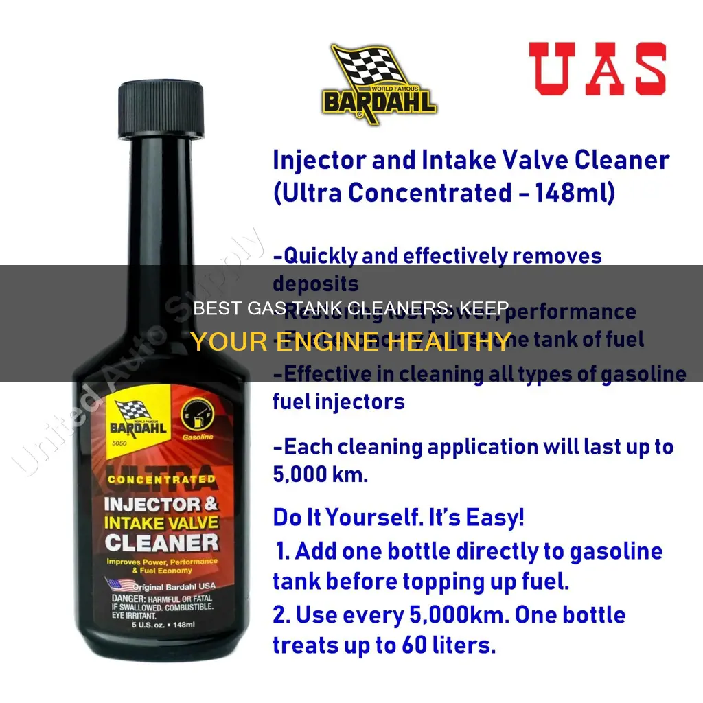 what is the best cleaner for a gas fuel tank