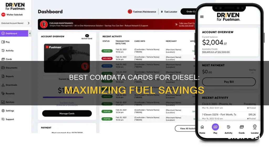 what is the best comdata for diesel fuel