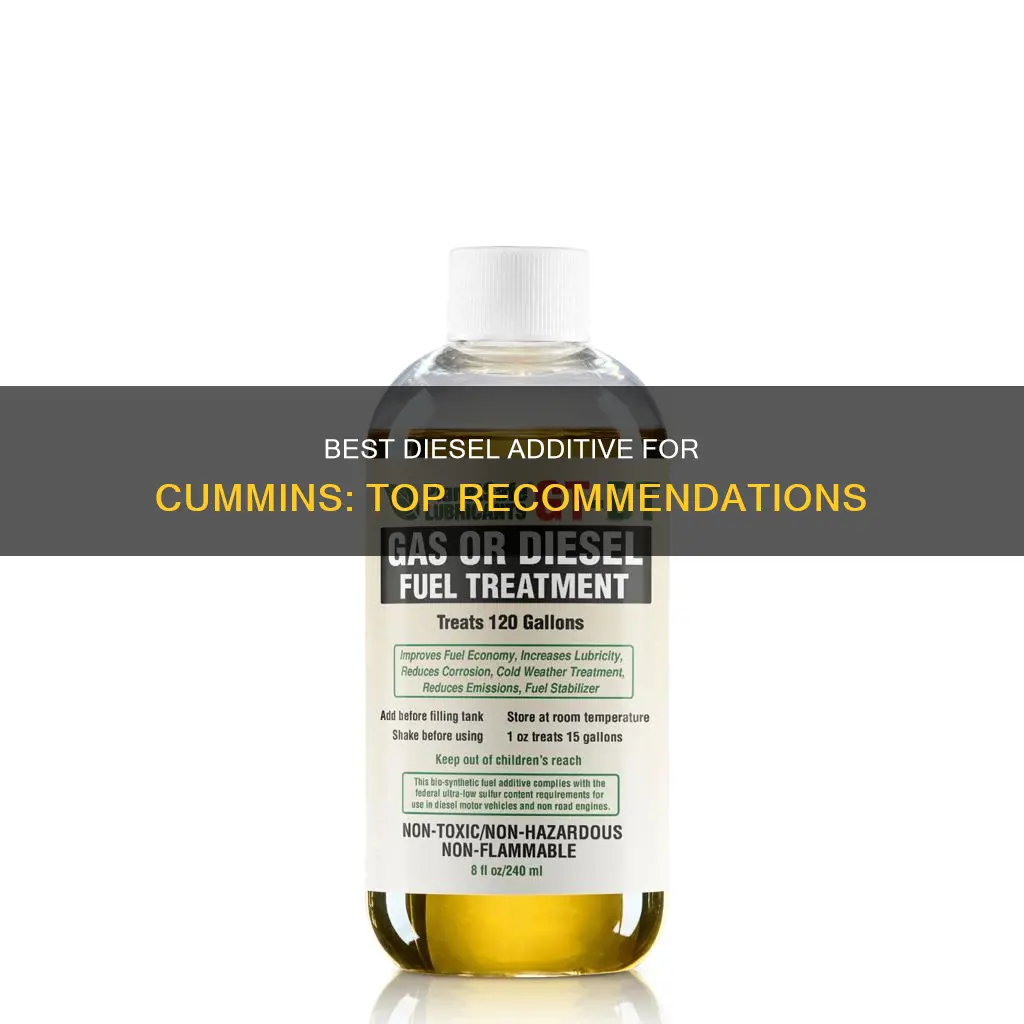 what is the best diesel fuel additive for cummins