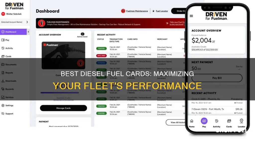 what is the best diesel fuel card