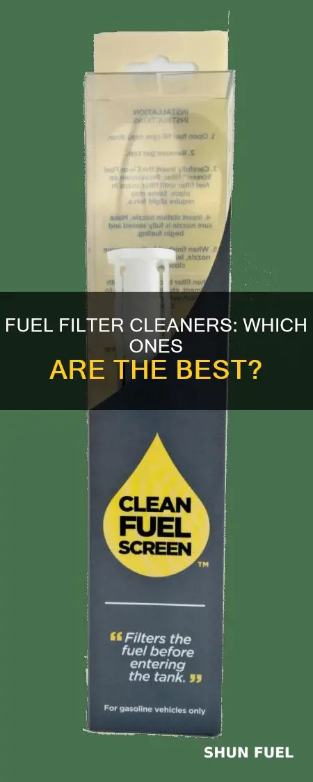 what is the best fuel filter cleaner